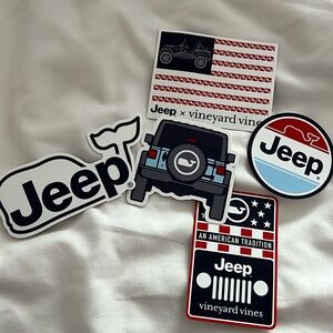 Vineyard vines jeep sticker lot